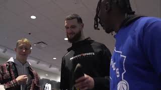 NBA Cares Season of Giving: Bucks & Celtics