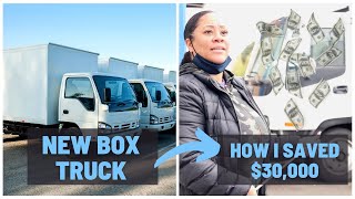 WATCH THIS BEFORE BUYING A BOX TRUCK | HOW SHE SAVED $30K!!!