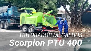 Triturador de galhos  Scorpion 400