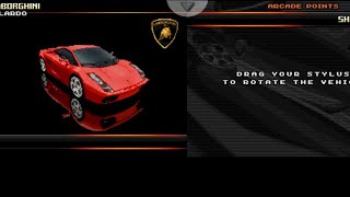 Asphalt Urban GT 2 NDS Gameplay: Lamborghini Gallardo Circuit's San Francisco.