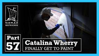 Building the Catalina Wherry - Part 57 - Painting the exterior