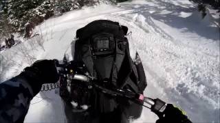 Axys Pro Rmk Riding in Powder Lake Wenatchee, Wa