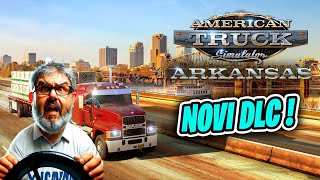 🔴PONOVO U KAMIONU - AMERICAN TRUCK SIMULATOR ARKANSAS DLC GAMEPLAY