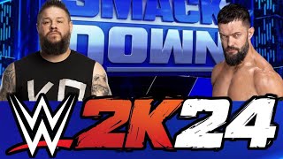 Kevin Owens vs Finn Balor (WWE 2K24)