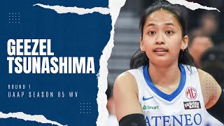 UAAP Season 85 Women's Volleyball | Round 1 | Geezel Tsunashima