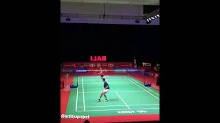 Ginting terhenti dibabak awal || Indonesia Open 2021 #shorts