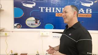 Troy D. Cline, NASA Goddard Space Flight Center visited Dikshant School's Think Lab