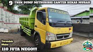 HARGA TRUK DUMP MITSUBISHI CANTER BEKAS MULAI 110 JUTA NEGO || UPDATE TERBARU 2023 || JUAL BELI TRUK