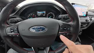 How to Manage Steering Wheel Buttons Function in Ford Focus IV ( 2018 - now )