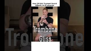 Hear 20 Epic Trumpet Sound Effects…in 27 seconds #trumpet #trumpetlessons #trumpetlearning