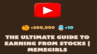 THE ULTIMATE GUIDE TO EARNING FROM STOCKS | MEMEGIRLS | Memefi New Video Code