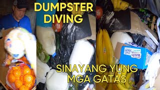 PINAYTEXAN/DUMPSTER DIVING/MGA PAGKAING TINAPON LANG NG TINDAHAN SAYANG!