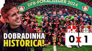 BAYER LEVERKUSEN COM A TEMPORADA QUASE PERFEITA CONQUISTA A POKAL. FESTA MARAVILHOSA EM BERLIM