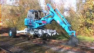 Menzi Muck A71 Gleisversion - Track machine