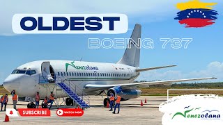 ✈️🇻🇪OLDEST Passengers BOEING B737-200 in the WORLD. PORLAMAR TO CARACAS on a SANCTIONED AIRLINE