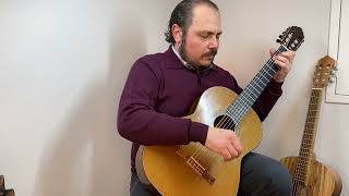 Andante, No. 4 from 12 Easy Pieces for Guitar by Clive Lane