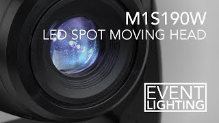 Event Lighting M1S190W - 190W LED Spot Moving Head