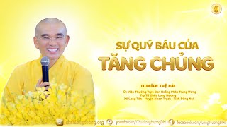 Sự Quý Báu Của Tăng Chủng - TT. Thích Tuệ Hải - Chùa Long Hương