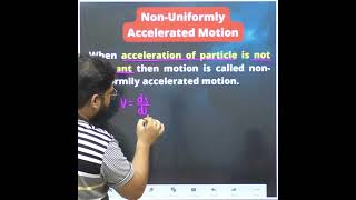 EQUATIONS FOR NON UNIFORMLY ACCELERATED MOTION 🔥🔥 DIFFERENTIAL CALCULUS IN NON UNIFORM MOTION