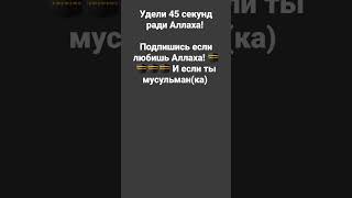 Аллах твой создатель удели ему 45 секунд 🕋🕋🕋😍😍 #coran# #allah# #shorts# #shortsvideo#