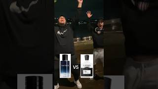 Dior Sauvage vs Creed Aventus #shorts #fragrances #mensfragrance