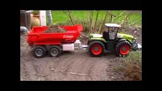 Bruder Rc Krampe mit Claas Xerion 5000