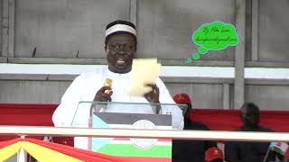 The Speech of Hussein Abdelbagi Akol,  Vice president of the Services Cluster during the SPLM rally