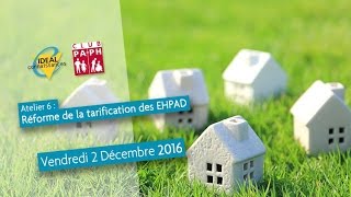 Formation - La réforme de la tarification des EHPAD