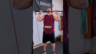 Banded Overhead Press with the Nexus Pro Bar just hits different! 🔥