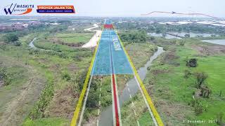 #BanggaBuatanIndonesia: Progres Proyek Jalan Tol Krian-Legundi-Bunder-Manyar (KLBM), November 2020