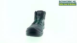 Werkschoenen Sixton  Muscle High Boa S3 SRC ESD productfilm | Bowork.nl