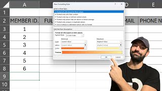 How to insert borders automatically when data inserted in Excel Table row