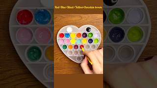 Creating 22 Colours with 3 Primary Colors: Color Mixing Tutorial #shorts #colors #colormixing