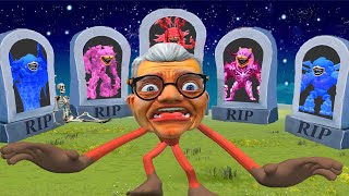 EVOLUTION OF NEW GRANNY TAPES SUPER SMALL TO BIG EVOLVED INTO GIANT CHARACTER In Garry's Mod!