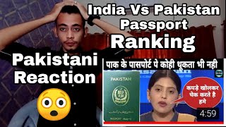 Pakistan vs Indian Passport Ranking 2020 | Pakistani Reaction