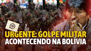 🚨URGENTE: Golpe Militar acontecendo na Bolívia - AO VIVO