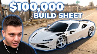 ALL Cream Ferrari SF90 Build