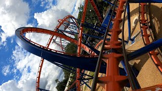 Scorpion [4K] Front Seat POV - Busch Gardens Tampa Bay