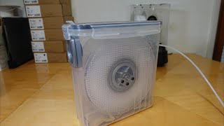 Sealed Filament Dry Box with Bearings and Hygrometer