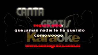 Carlos Baute - Quien te quiere como yo (CantaGratis- Karaoke)