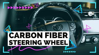 Toyota 4Runner Steering Wheel Upgrade (Replacement) Carbon Fiber!