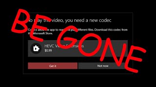 How to view HEVC files without getting scammed by microsoft