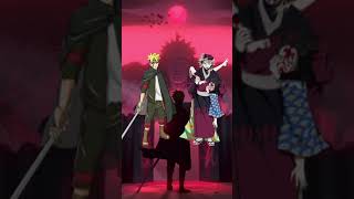 boruto vs demon slayer characters short #anime#naruto#demond slayer