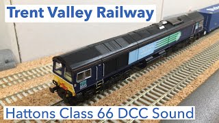 Hattons Class 66 DCC Sound - Trent Valley Railway #35