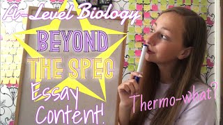 How to get full marks in an A-Level Biology Essay | A* | Beyond the Spec Content | Revision