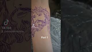 Tattoo jesus  part 1