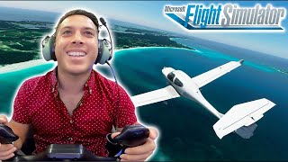 Ya usé el Nuevo FLIGHT SIMULATOR 2020!  ✈️  (IMPRESIONANTE!)