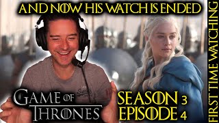 And Now His Watch Is Ended | GAME OF THRONES [3x4] (FIRST TIME WATCHING REACTION)