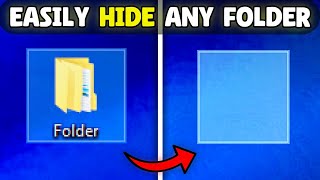 How To Hide Folder In Windows 10 / 11 | How To Hide Files In Windows 10 | Helpful Guide