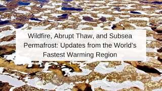 Wildfire, Abrupt Thaw, and Subsea Permafrost